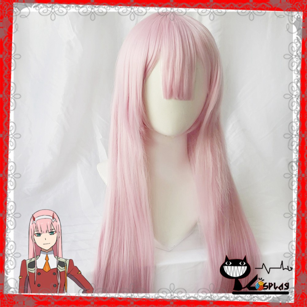 [Sẵn] Wig/tóc giả cosplay Zero Two màu hồng - Darling In The FranXX tại MIU SHOP 03