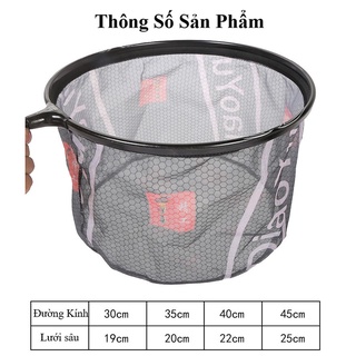 Vợt câu đài carbon siêu nhẹ đủ size