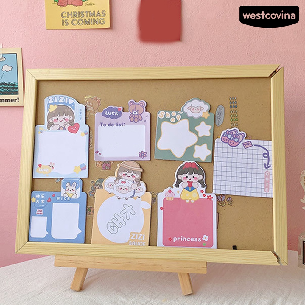 [Hot]✍Set 36 Tờ Giấy Dính Nhiều Lớp Siêu Nhẹ Đáng Yêu Dành Cho Văn Phòng Học Sinh