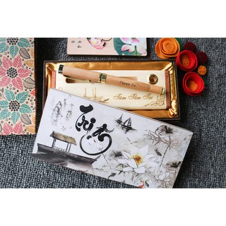 Set bút gỗ 20/11 tặng thầy cô