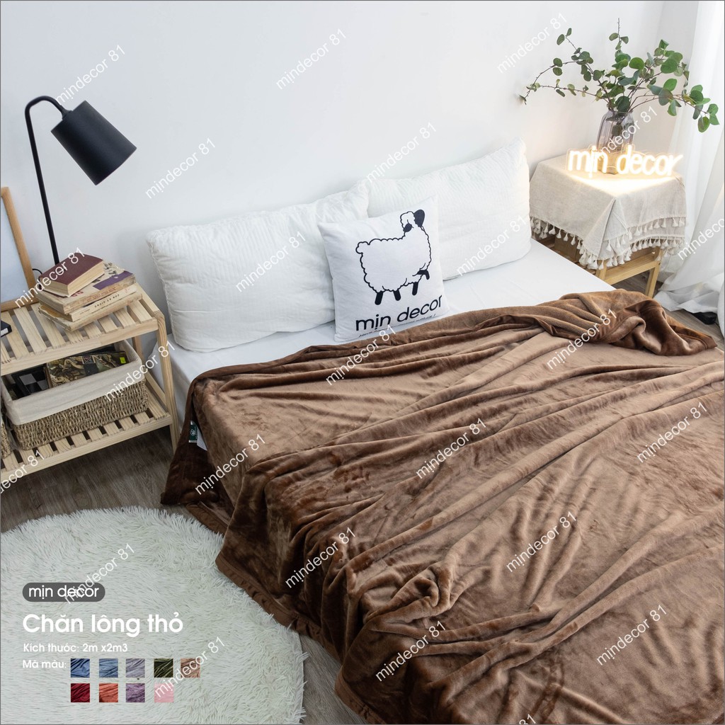 Chăn Lông Thỏ ☀️FREESHIP☀️ Chăn Lông Tuyết Muji ULTIMATE BLANKET - Chăn Hè Thu Đông