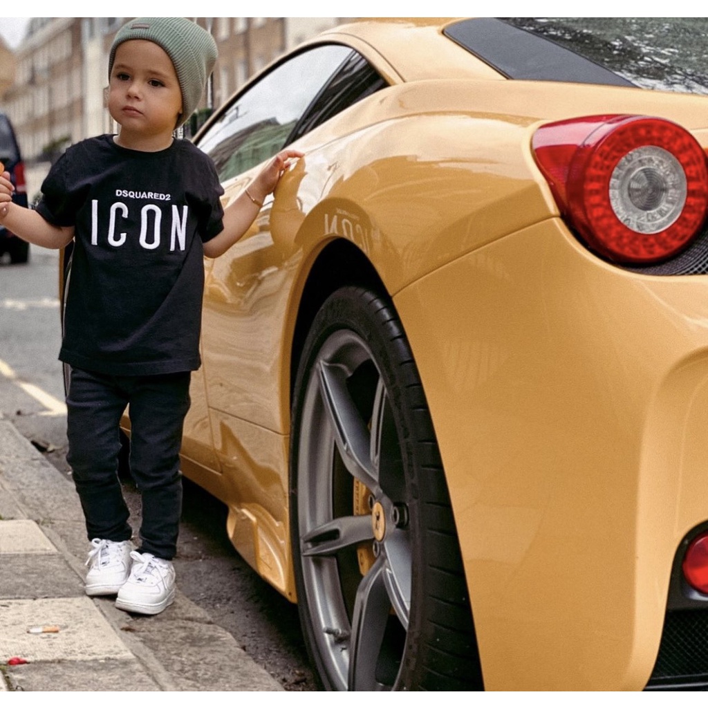 Áo thun Icon cho bé , áo thun unisex tay lỡ , Kid_genZ