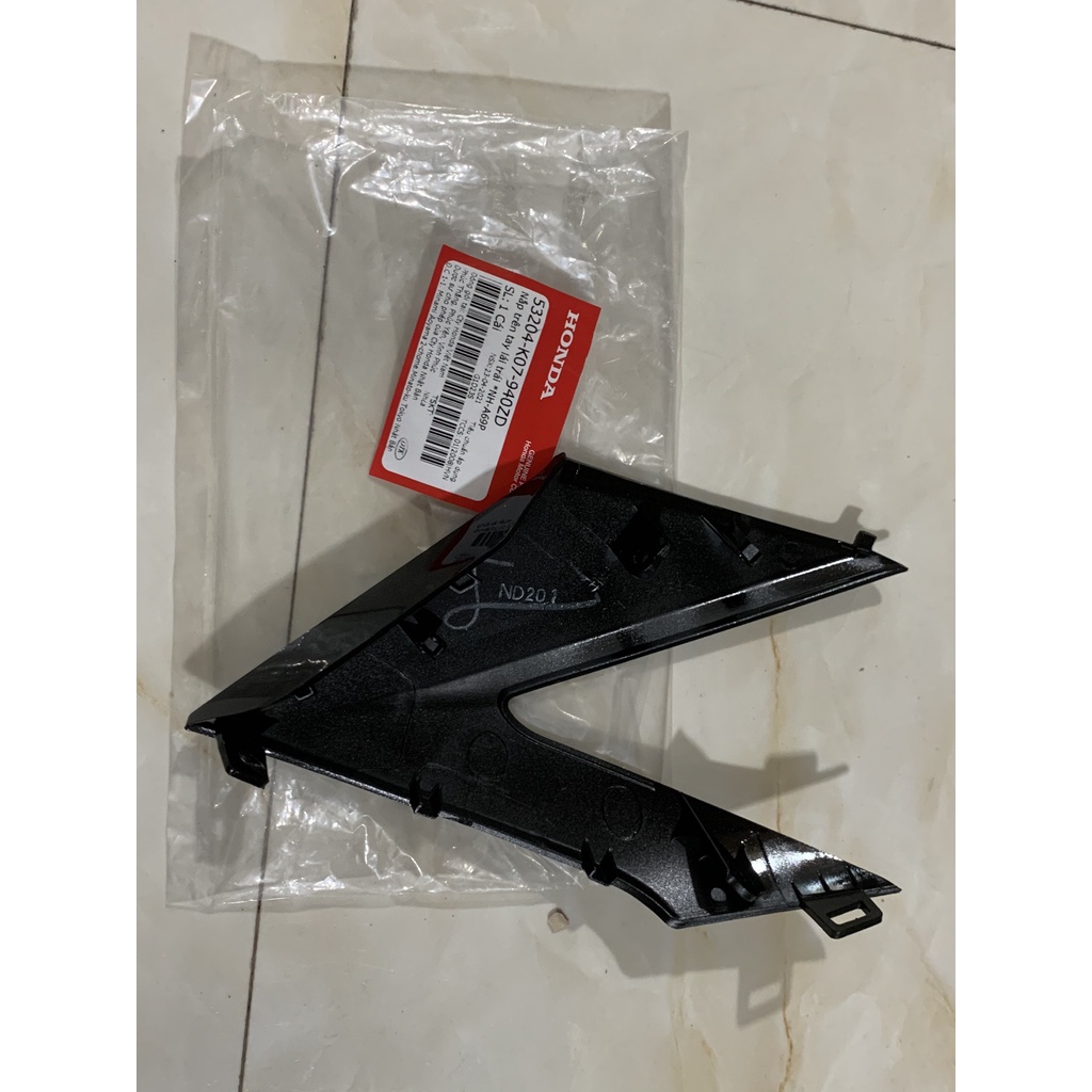 Nắp trên tay lái bên trái HONDA WAVE RSX110 năm 2012 màu Đen. *NH-A69P 53204K07940ZD