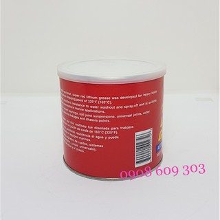 Mỡ bò ABRO SUPER RED LITHIUM GREASE Đỏ 454g