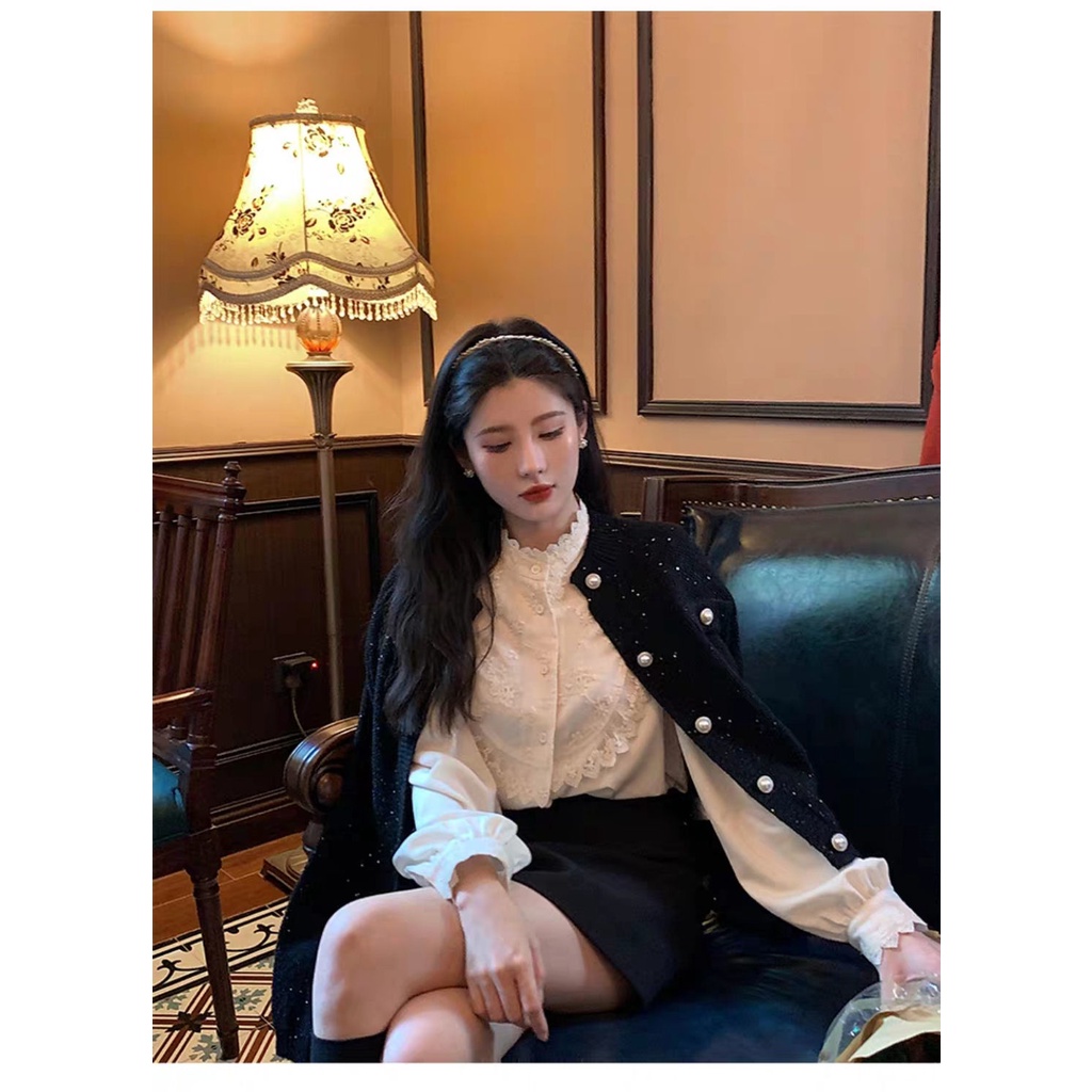 Áo Sơ Mi Thiết Kế Thời Trang Mùa Xuân Tay Dài 2022 Mới Cho Nữ