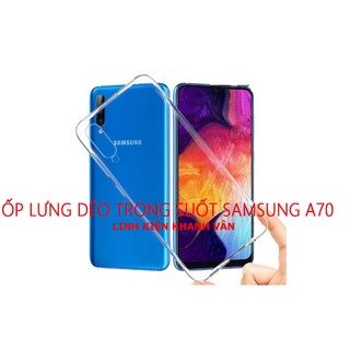 Ốp lưng dẻo trong suốt samsung a70