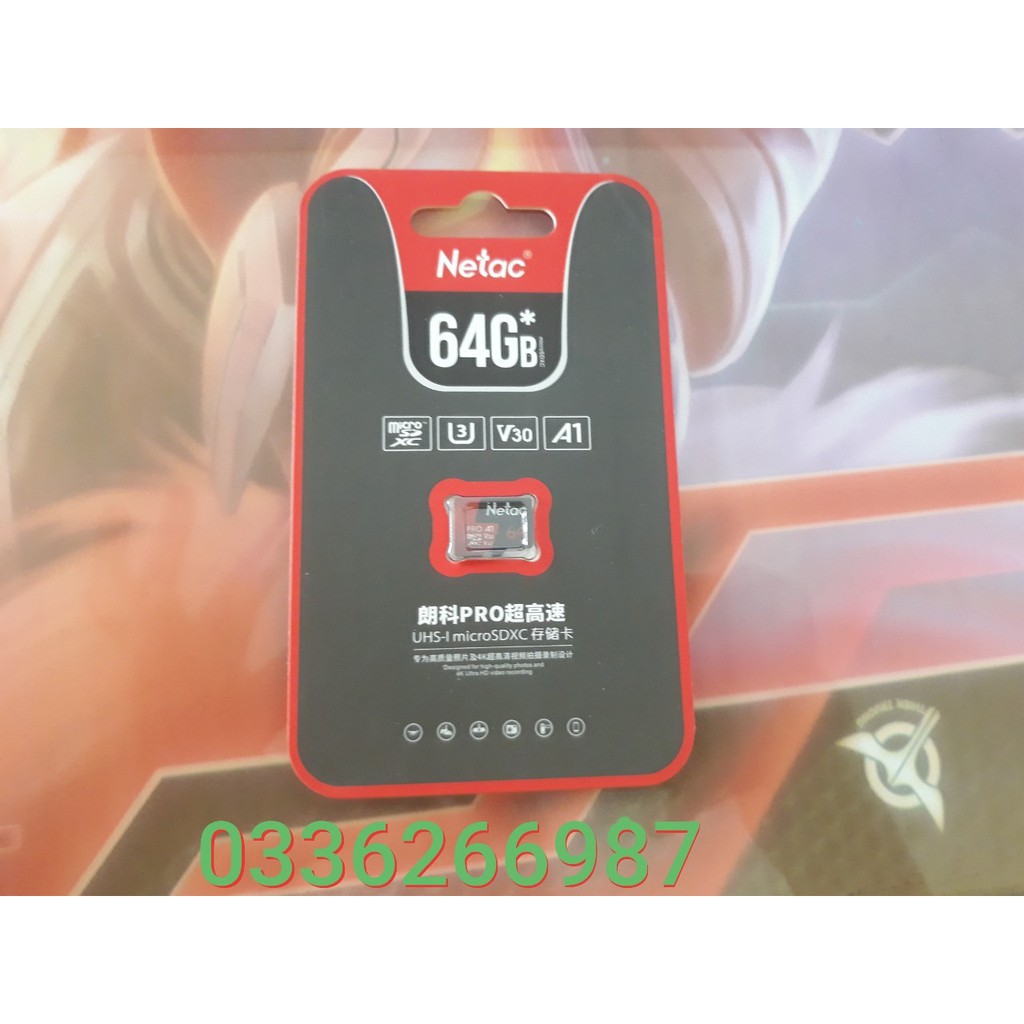 Thẻ nhớ Netac 64gb chính hãng bảo hành 36 tháng - Thẻ nhớ Netac 64gb | BigBuy360 - bigbuy360.vn