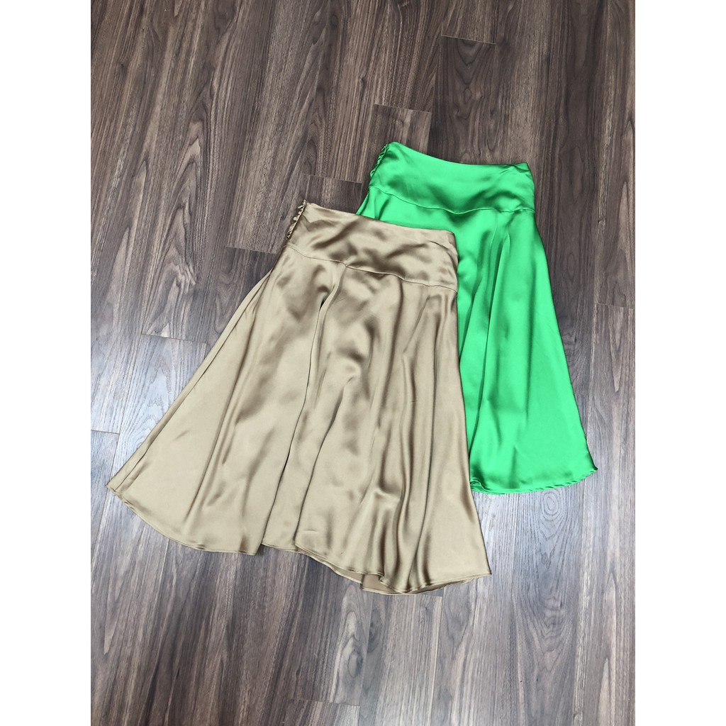 Chân váy lụa BABATON cột tà Kami | BigBuy360 - bigbuy360.vn