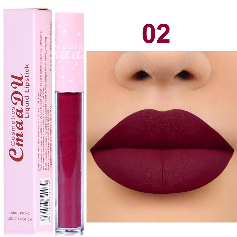 Mờ / Matte (Hàng Mới Về) Son Môi Chống Thấm Nước Và Lâu Trôi Cao Cấp | BigBuy360 - bigbuy360.vn