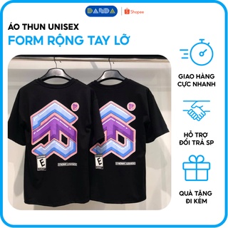 [ FREESHIP + VIDEO THẬT ] Áo Unisex tay lỡ form rộng 2 màu 5theway candy phong cách - Danda Store