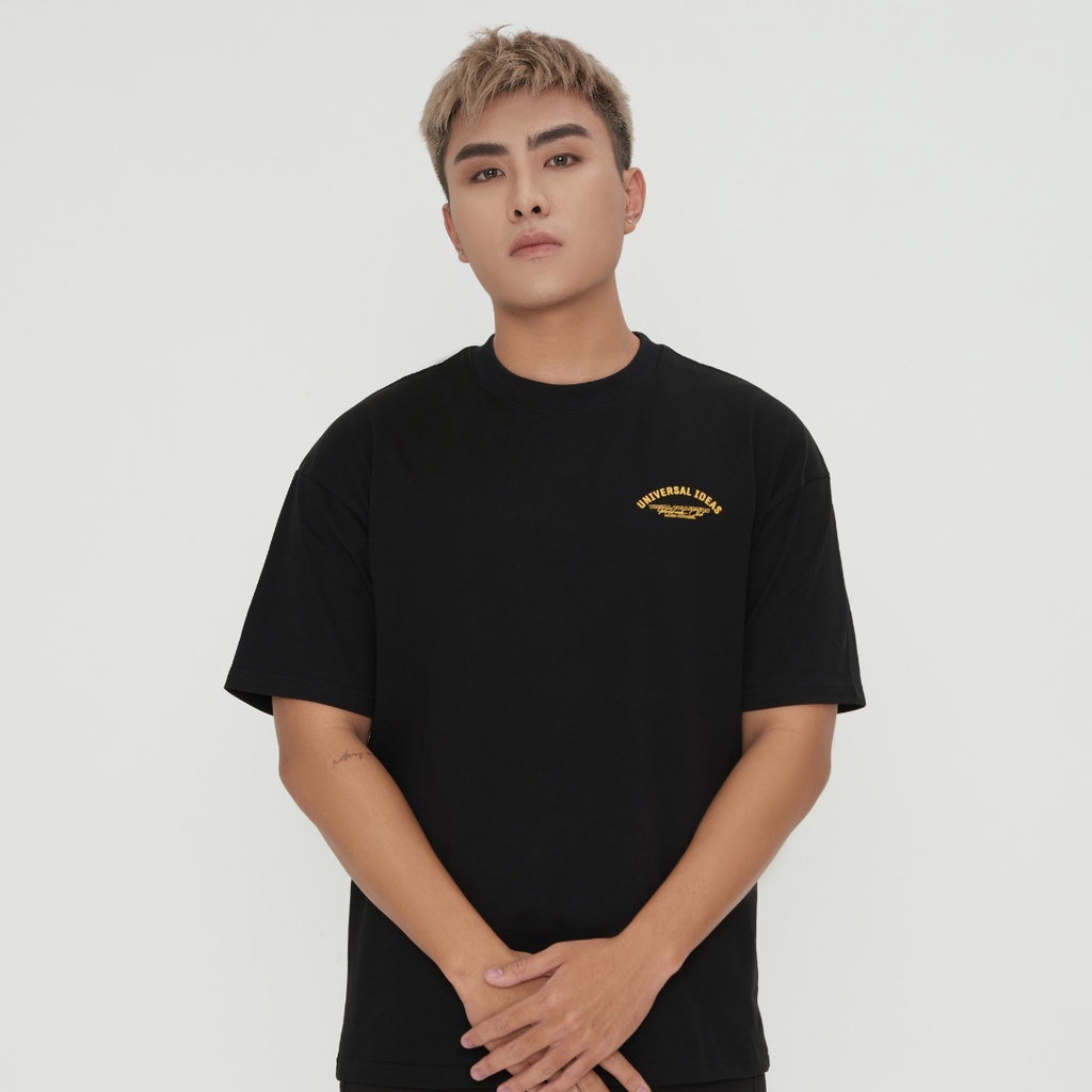 Áo thun DayM | VISUAL - Chap 1: UNIVERSAL IDEAS - Form Âu, oversize, 100% cotton