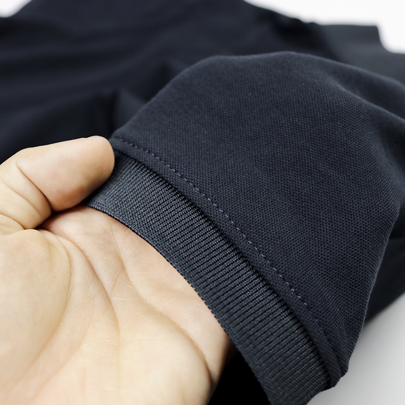 Áo thun POLO nam cổ bẻ vải cá sấu Cotton xuất xịn, chuẩn form màu Xanh Navy - POMANO | BigBuy360 - bigbuy360.vn