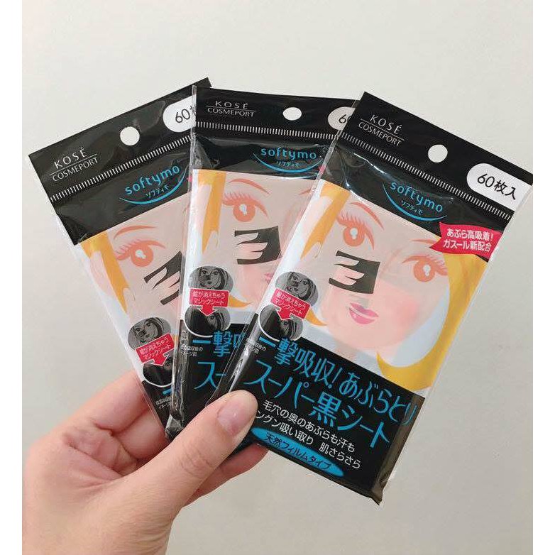 Giấy Thấm Dầu Kose Softymo Sản Phẩm Cứu Tinh Cho Những Người Có Làn Da Nhờn