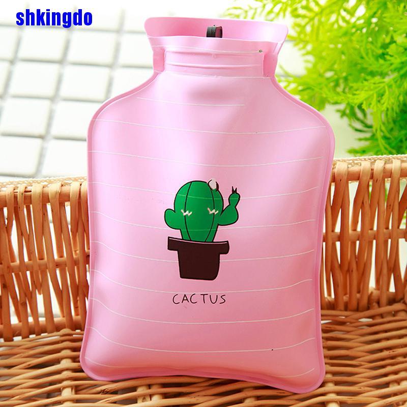 Túi chườm nước nóng mini họa tiết hoạt hình dễ thương tiện dụng