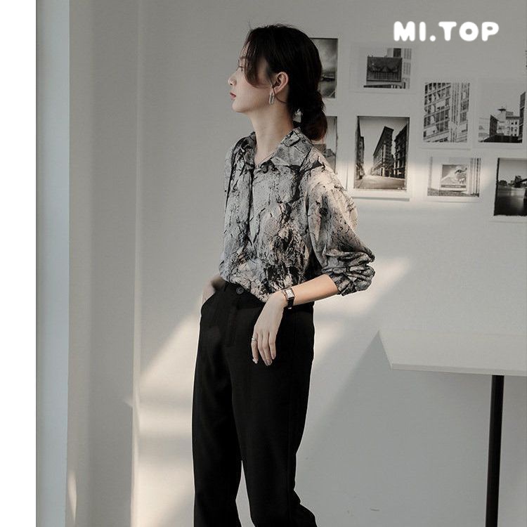Áo Thun Nữ Tay Dài Dáng Rộng Plus Size