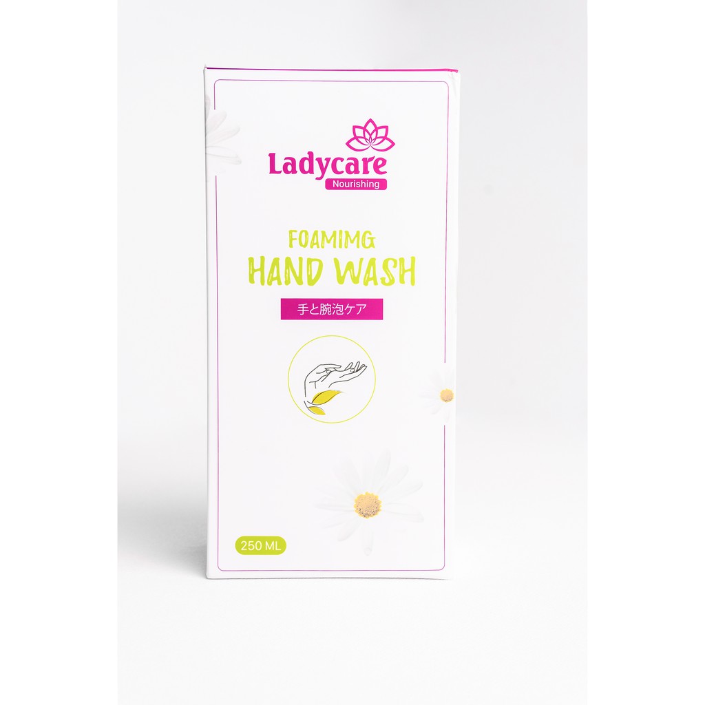 Nước rửa tay dạng bọt dưỡng da tay Ladycare Foaming Hand Wash 250ml/chai (date 10/2022)