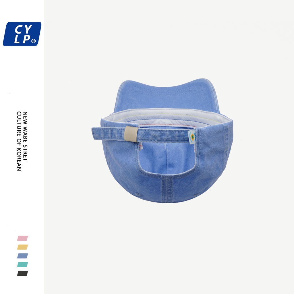 Mũ Lưỡi Trai Cotton Mềm Thêu Chữ Phong Cách Hàn Quốc Chất Lượng Cao