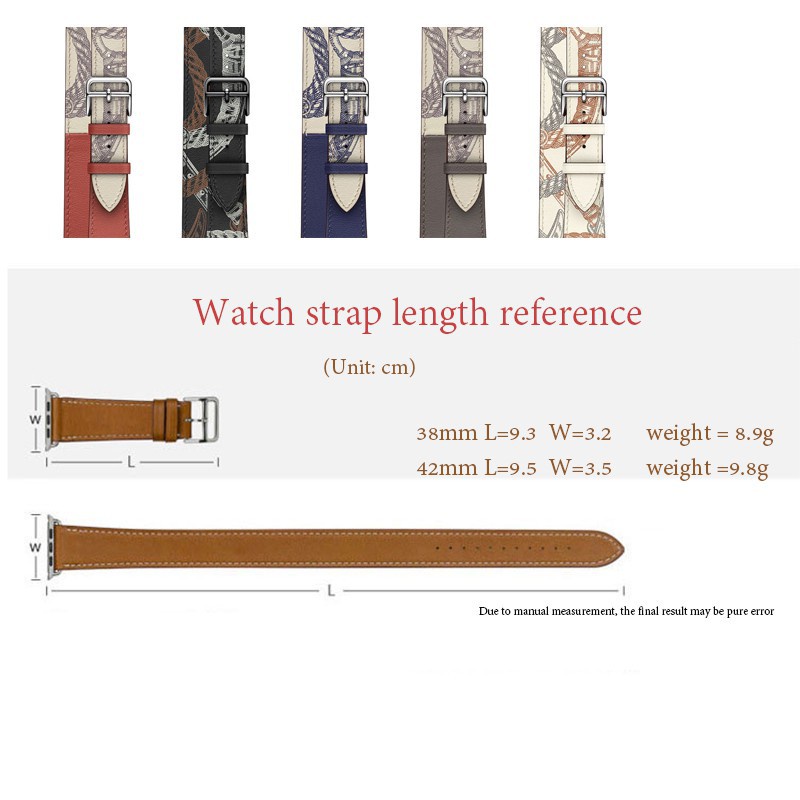 Dây Đeo Hermes Cao Cấp Cho Đồng Hồ Apple Watch 7 6 5 4 3 Series 41mm 45mm44mm42mm