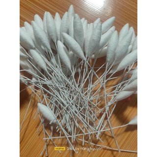 Nụ gòn làm hoa handmade