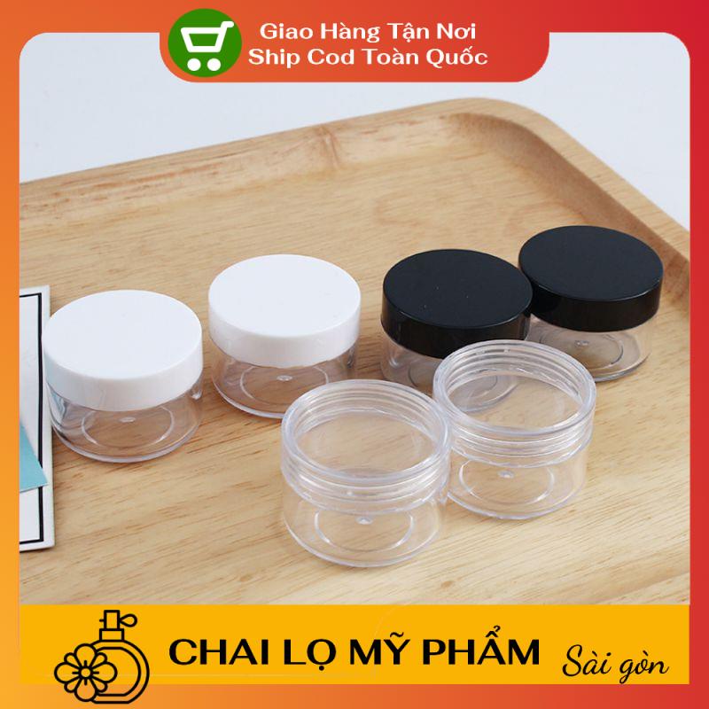 Hủ Đựng Kem ❤ SIÊU RẺ ❤ Hũ nhựa Tròn 20g,30g,50g,100g đựng mỹ phẩm, chiết kem , phụ kiện du lịch