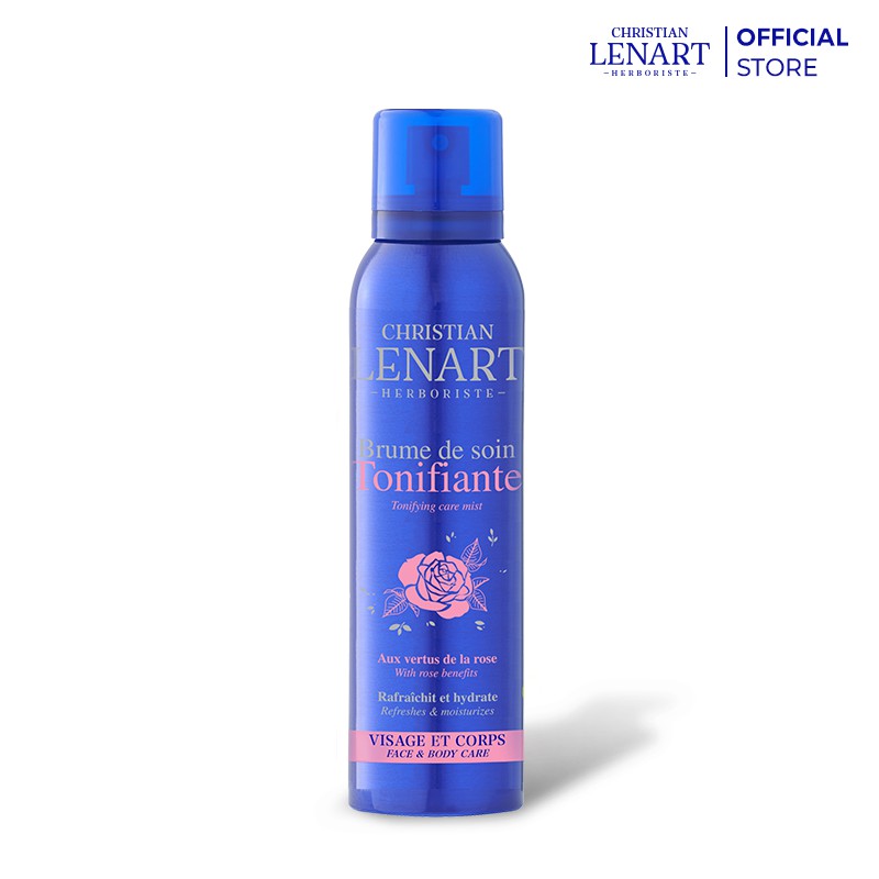 Xịt Dưỡng Ẩm Hoa Hồng CHRISTIAN LENART Brume Tonifiante aux extraits de Roses - 150ml