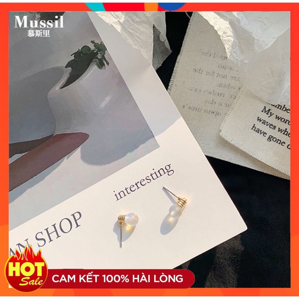 [HOT] BÔNG TAI KHUYÊN TAI HÌNH BÓNG ĐÈN NHỎ XINH DỄ THƯƠNG PHONG CÁCH HÀN QUỐC THỜI TRANG 221BT054