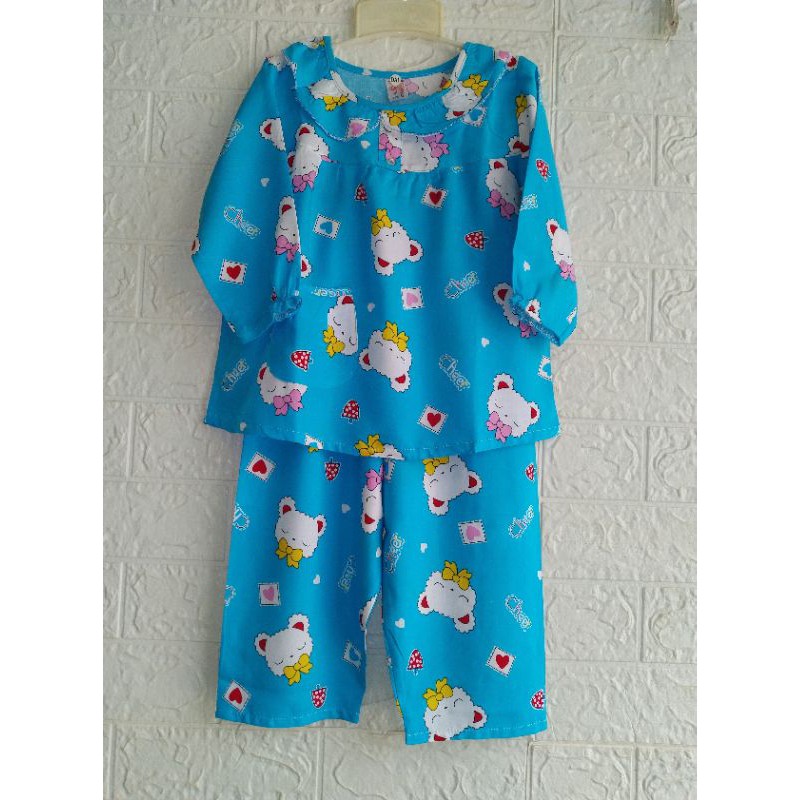 [SIZE 6 ] Bộ tole/ lanh BÉ GÁI tay dài quần dài 13-14kg