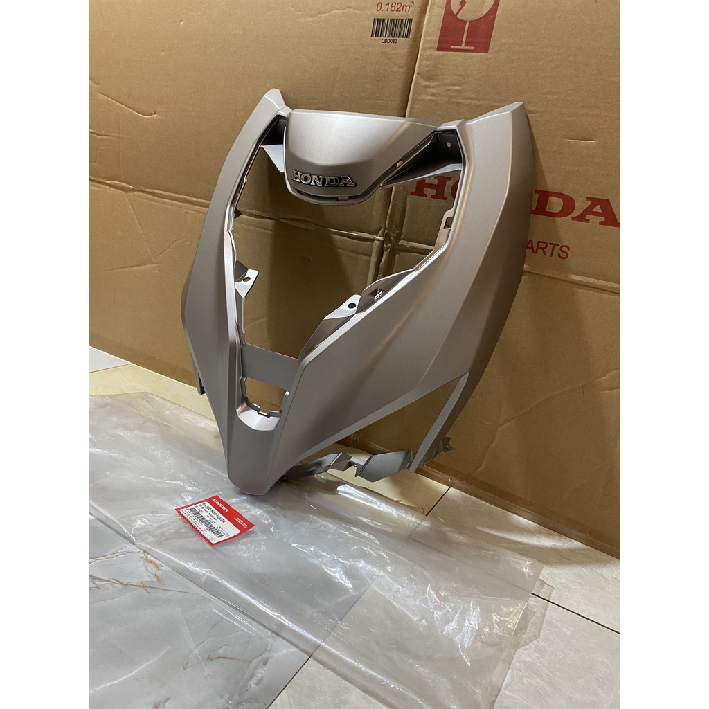 Bộ ốp trước - mặt nạ HONDA AIR BLADE 125 năm 2015-2016 màu Xám bạc.