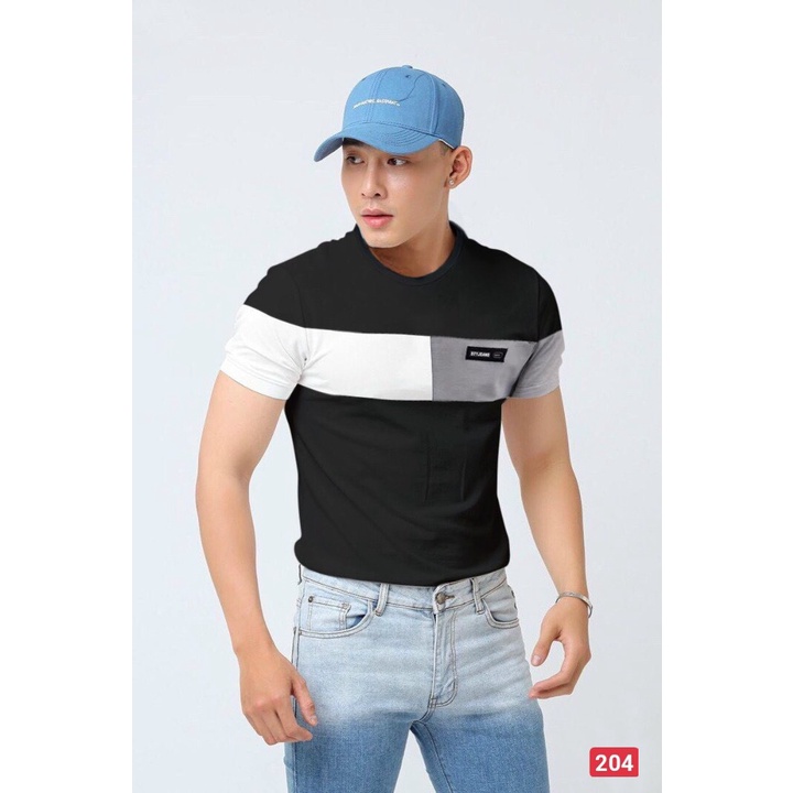 Áo thun nam nữ cổ tròn phong cách cao cấp,chất cotton co dãn tốt thấm hút mồ hôi Lady-Hn Store88 ms 203