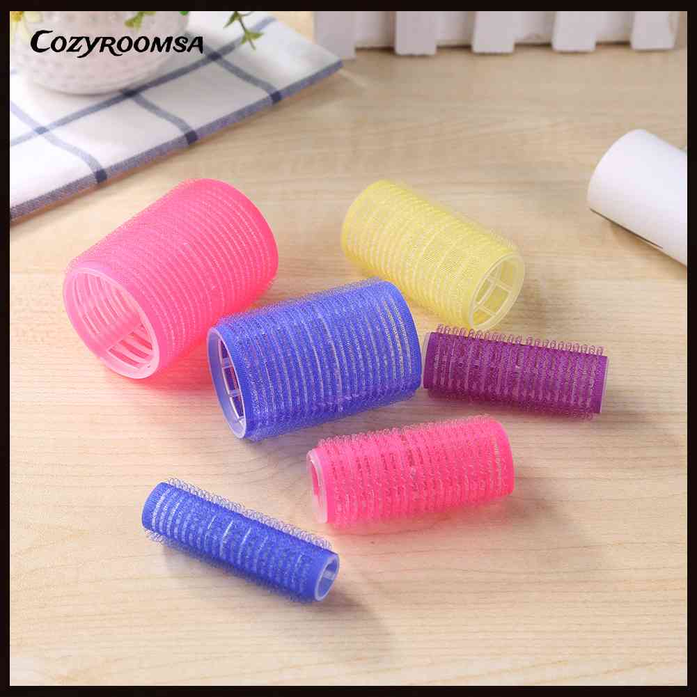 Set 12 Lô Cuốn Tóc Tự Làm Tiện Dụng Cho Salon
