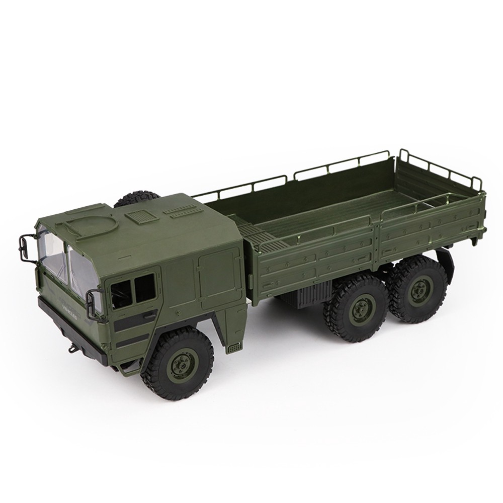 Bộ xe tải quân sự đồ chơi điều khiển từ xa JJRC Q64 1 / 16 2.4G 6wd