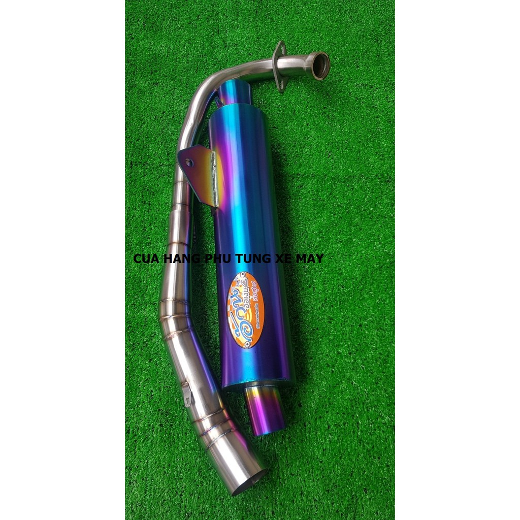 PÔ TITAN THÁI - KÈM CỔ 2 KHÚC MỐI HÀN TITAN GẮN EX 135 - EX 150 - RAIDER FI - SATRIA