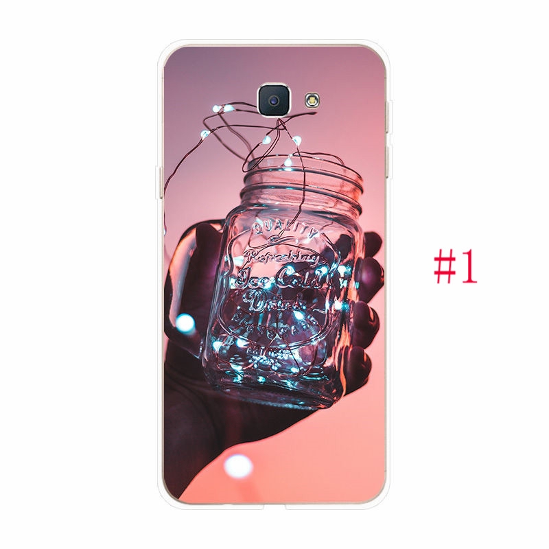 Ốp Lưng Điện Thoại Bằng Silicone Tpu Mềm In Hình Lọ Thủy Tinh Phát Sáng Cho Samsung Galaxy J2 / J5 / J7 Prime / J1 2016 / J1mini