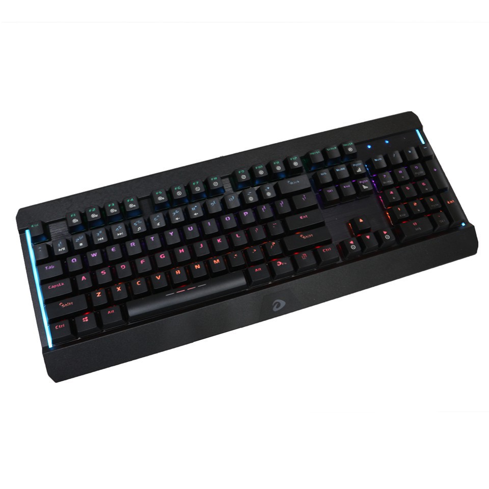 Bàn phím cơ Gaming Dareu EK169 - Màu đen - Led 7 màu - Chính hãng BH 24 tháng - Cam kết lỗi 1 đổi 1
