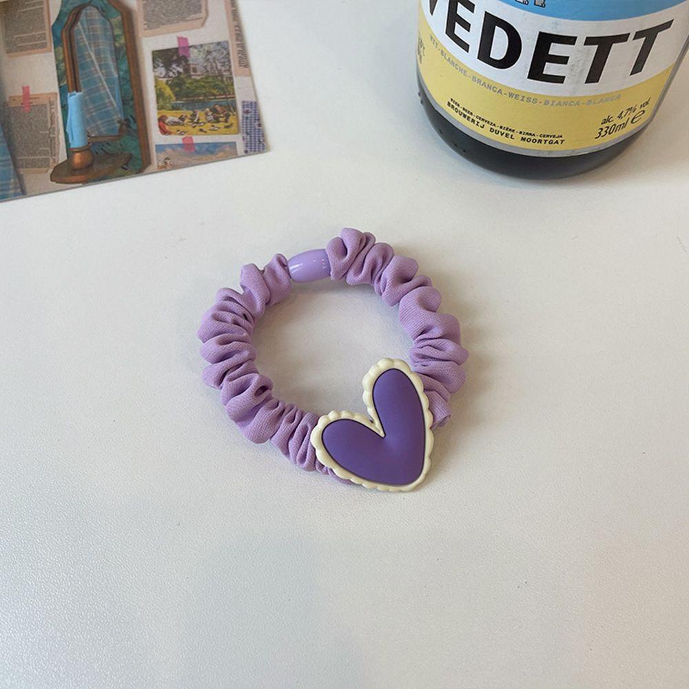 VANES1 Dây Cột Tóc Bằng Nhựa Hình Gấu Ngọt Ngào Dễ Thương Cho Nữ