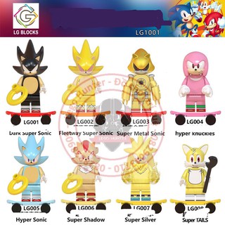 Xếp Hình minifigures LG 1001 Sonic Boom mô hình lắp ráp nhân vật phim Nhím Sonic