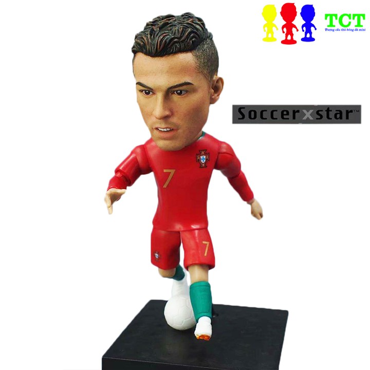 Tượng cầu thủ bóng đá SoccerXstar Ronaldo Cr7 Bồ đào nha