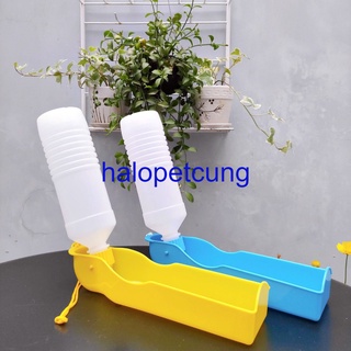 [Ảnh thật] Bình Nước Du Lịch Cho Chó Mèo 500ml
