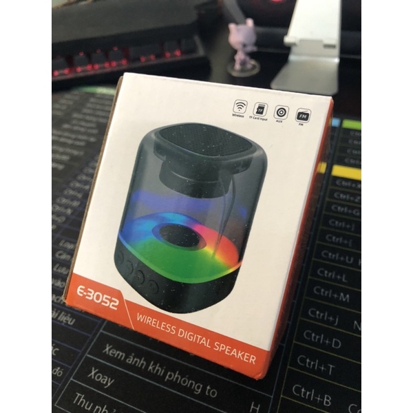 Loa Bluetooth Không Dây Cầm Tay Mini Nghe Nhạc Hay, Hỗ Trợ Cắm Usb Thẻ Nhớ Tf Nhỏ Gọn Giá Rẻ