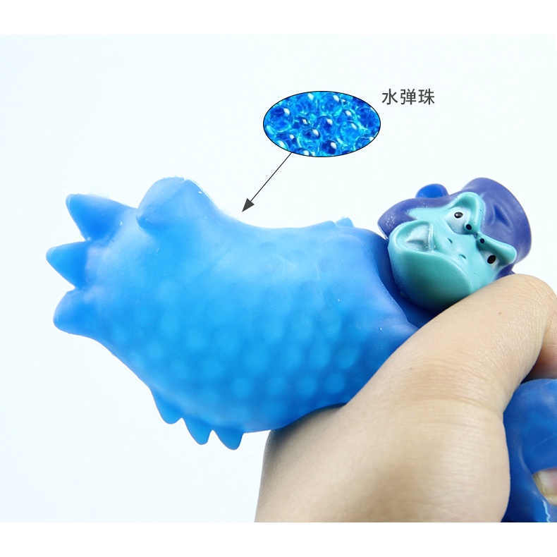 Đồ Chơi Xốp Squishy Giảm Stress Hình Siêu Anh Hùng Goo Jit Zu Dễ Thương Cho Bé