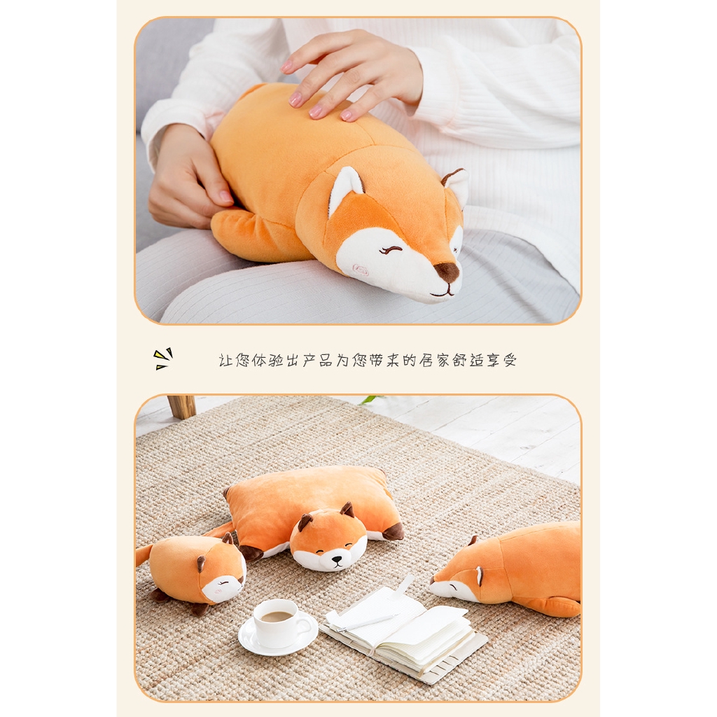 Thú Nhồi Bông Hình Cáo Sáng Tạo 45cm 45cm Cho Bé