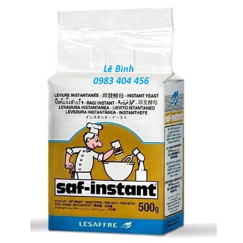 Men làm bánh saf-instant  nhãn vàng