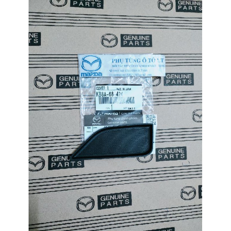 Ốp lót hốc tay mở cửa trong sau phụ  Mazda CX5 2018-2022, CX8 chính hãng