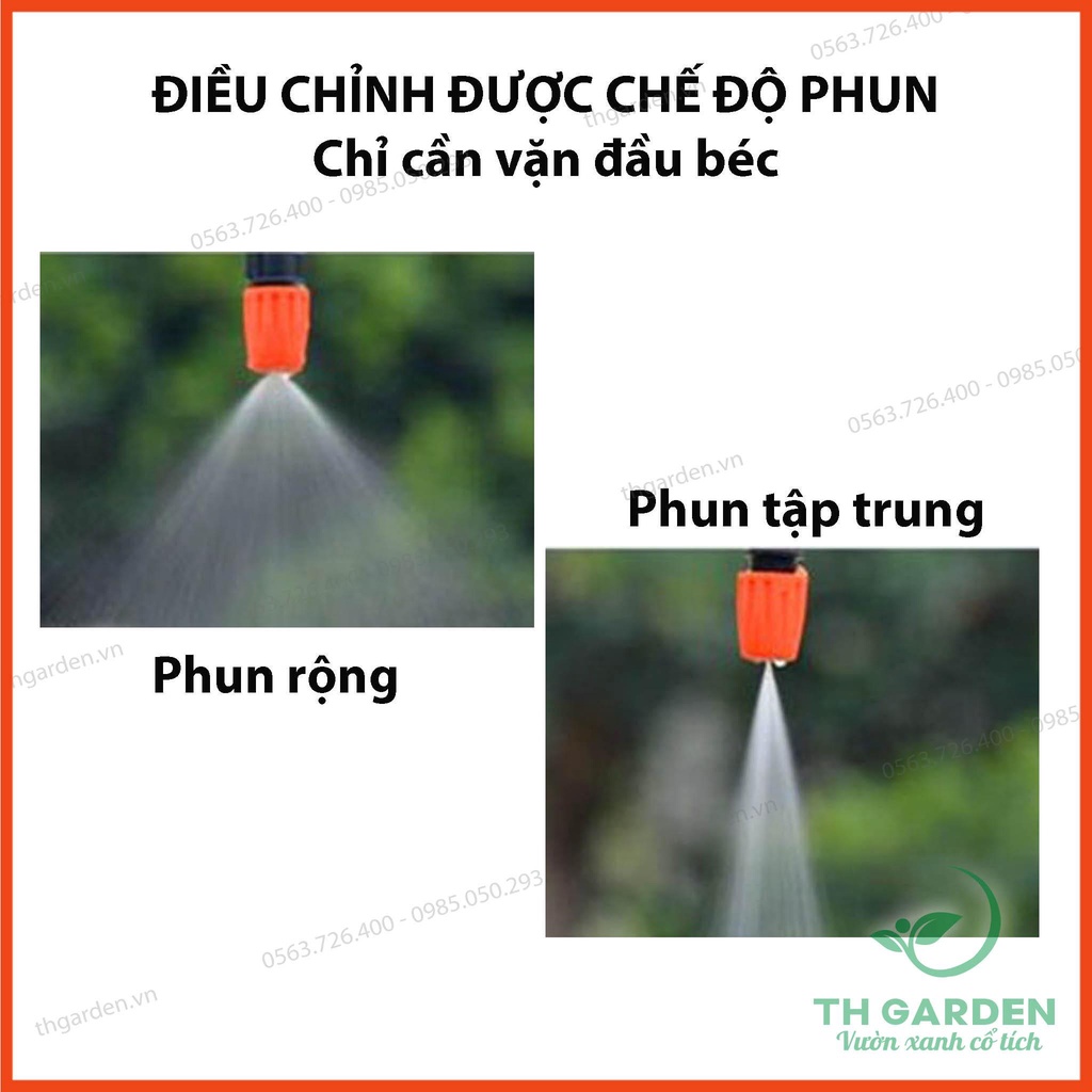 Bộ kit phun sương tưới cây tự động TH Garden