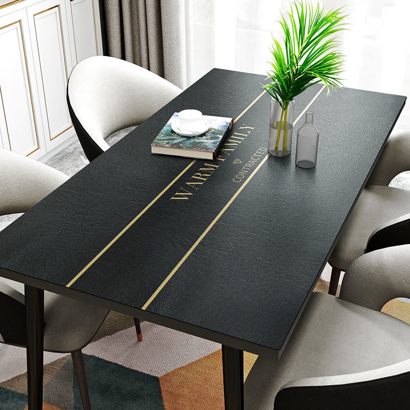 Không mùi, không thấm nước, chống thấm dầu, chống bỏng, bàn cà phê gia đình PVC Bắc Âu dùng một
