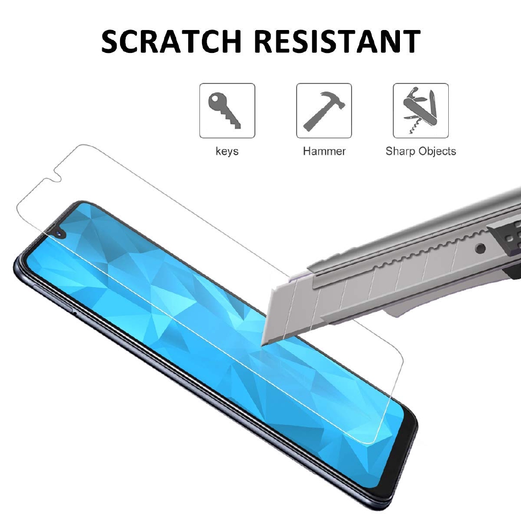 3 Kính cường lực cho For  Samsung Galaxy M10 M20 M30 A10 A20 A30 A40 A50 A60 A70 A80 A90
