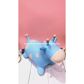 Thú nhún hình con vật ngộ nghĩnh cho bé chất liệu nhựa an toàn đảm bảo - BurinStore