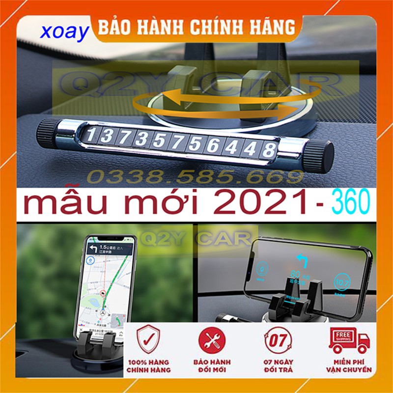 ⚡️MẪU MỚI⚡️ Bảng ghi số điện thoại cao cấp gắn taplo ô tô, xe hơi - có giá để điện thoại tùy chỉnh xoay 360 độ | BigBuy360 - bigbuy360.vn
