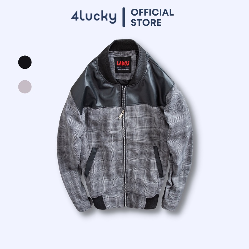 [Mã INCU50 giảm 50K đơn 250K] Áo khoác caro phối 4Lucky - 2031, vải bố caro cao cấp, co dãn nhẹ