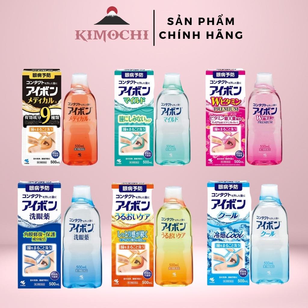 Nước Rửa Mắt Eyebon W Vitamin Kobayashi 500ml - Xuất Xứ Nhật Bản